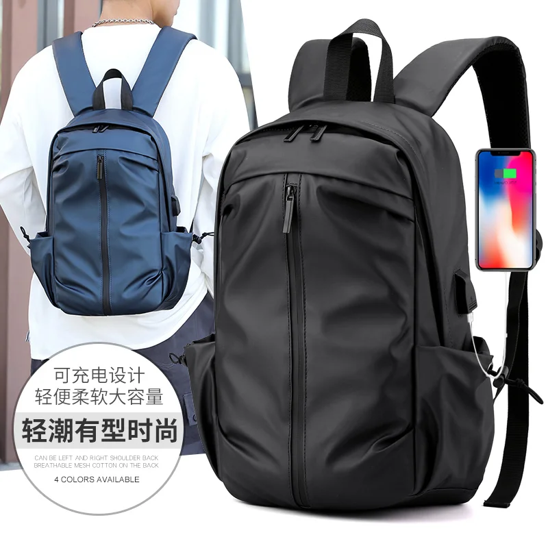 Men Business Backpack Fashion Rucksack High Quality Bagpack Large Capacity Multifunction Laptop Backpacks Schoolbag capibara