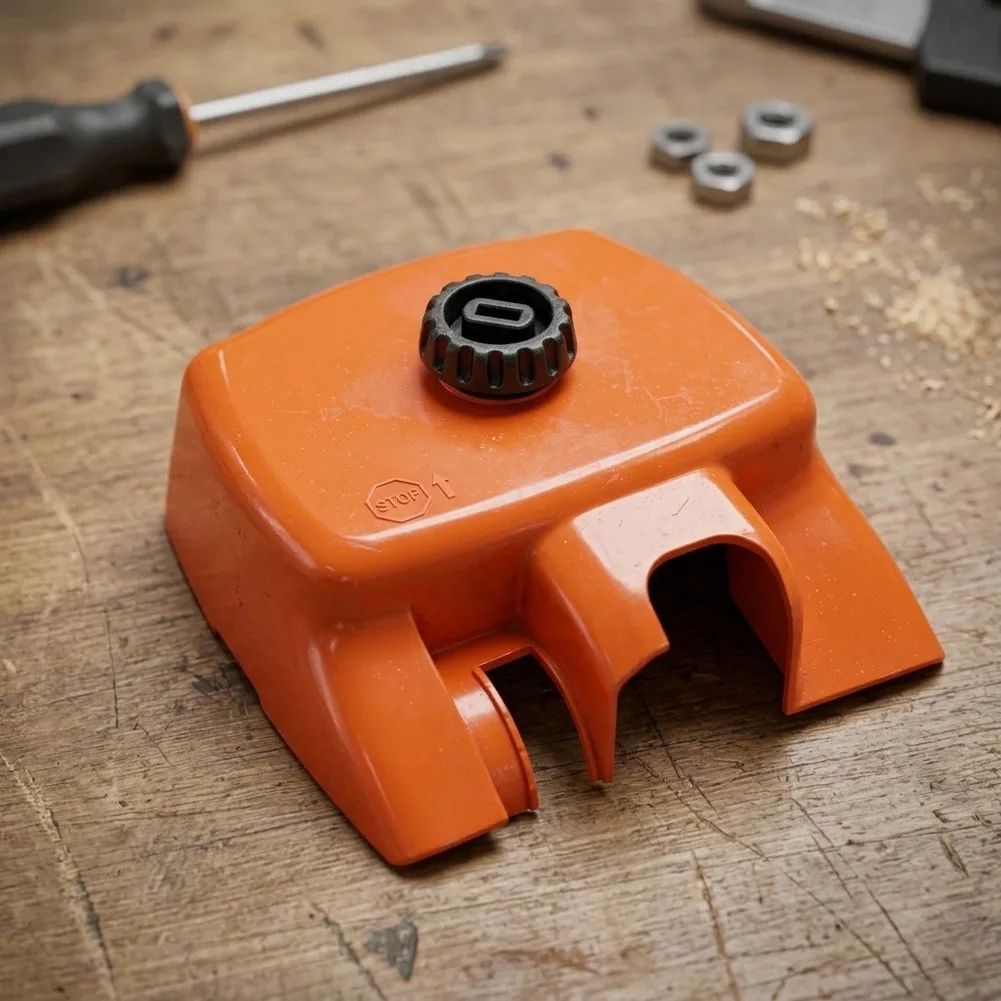 Replacement Air Filter Cover For Stihl= 066 MS660 065 MS650 Chainsaws Part 1122 140 1002 Easy Install Orange Housing