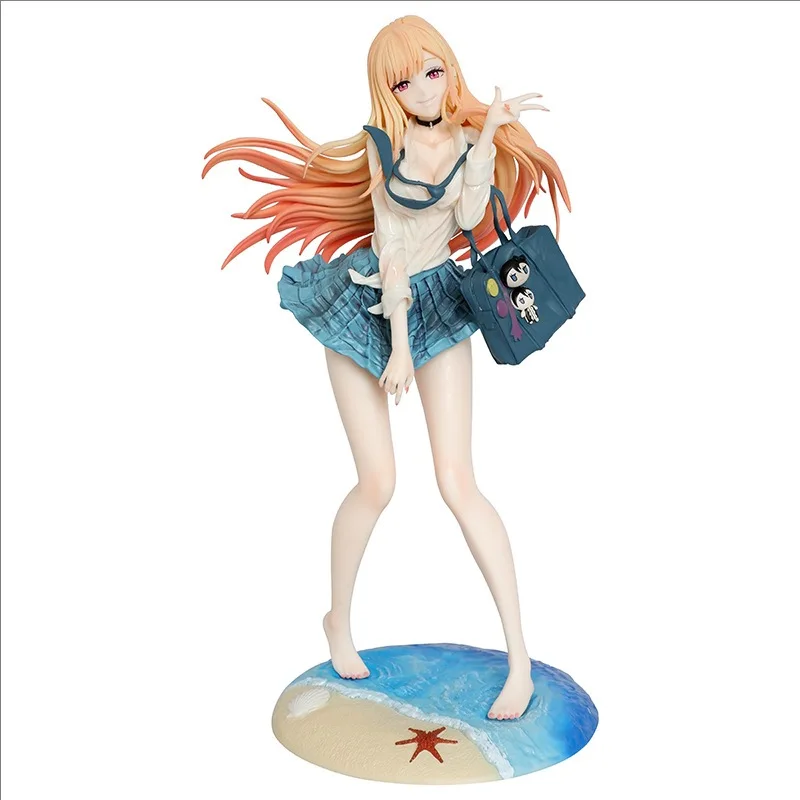 My Dress-Up Darling Figure Kitagawa Marin Figure Pvc Statue Sexy Girl Models Collection Car Decoration Dolls Toy Holiday Gift