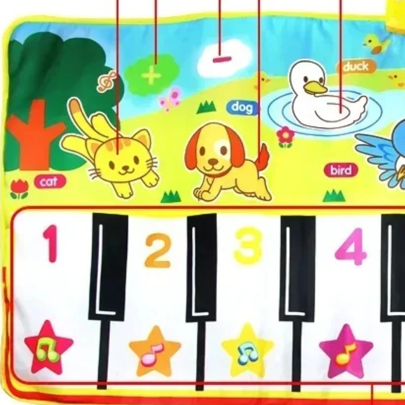 

Large Children Music Mat 3 Piano Modes Early Music Enlightenment Safe Material ParentChild Top Gift Choice