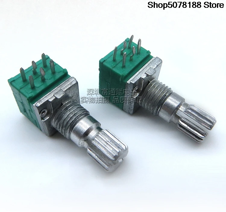 High precision 10% dual dual channel volume linear potentiometer R097 B50K-15KQ