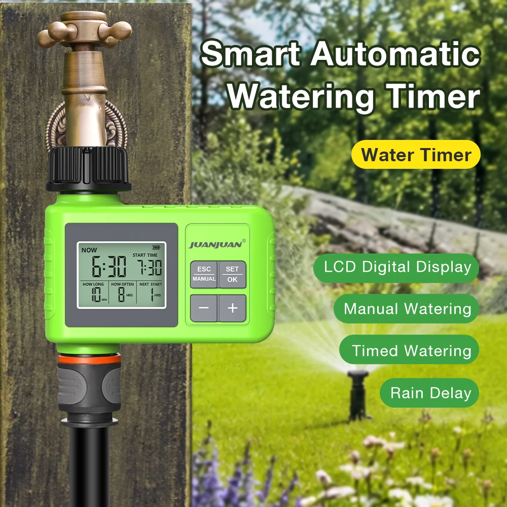 Smart Garden Irrigation System - 1-Outlets Smart Water Timer Sistem Irigasi