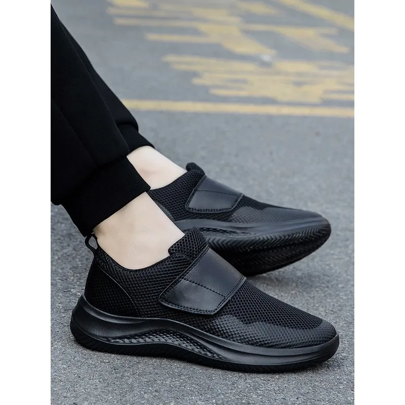 

Мужские ортопедические повседневные туфли для широкой стопы, при отеках, для диабетиков, больших размеров, с коррекцией вальгусной деформации, мягкие и удобные