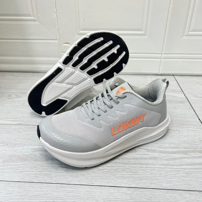 New Original Brand Comfortable 4E Wide Foot Walking Jogging Shoe Top Quality Breath Running Sport Shoe Big Size Outdoor Walking