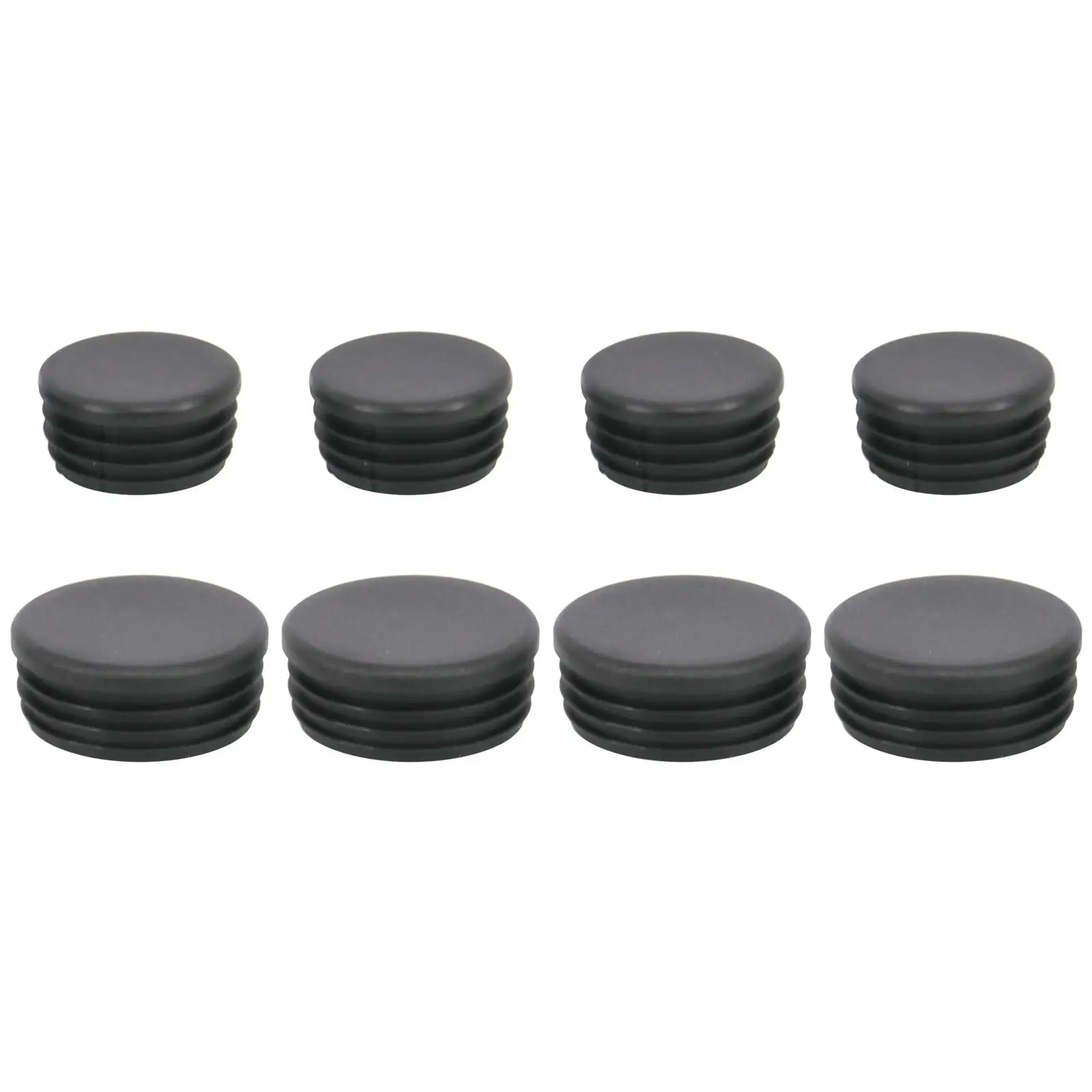 8x Exterior Waterproof Chassis Plug Covers Dustproof Vehicle Parts Black Protect