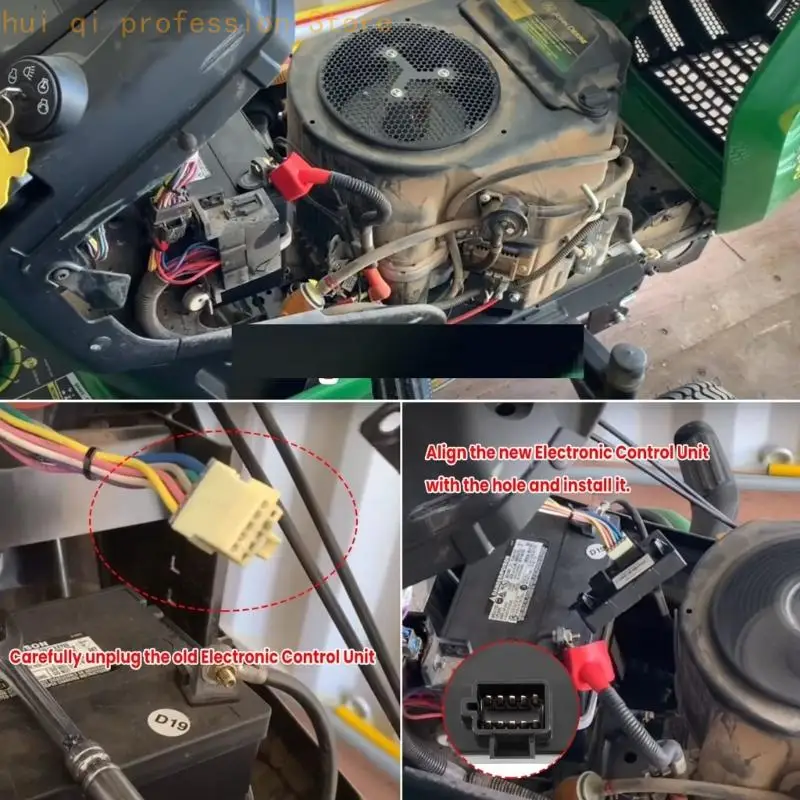 12V Rasenmäher Elektronische Steuereinheit AM141075 für X300 X300R X304 X305R X310 X320 X324 X340 Geräteservice H8WE – Detail 5