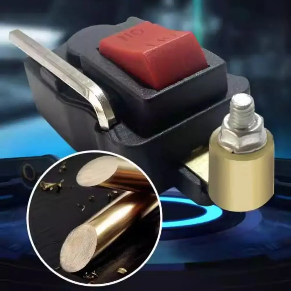 Heavy Duty Car Battery Disconnect Switch Pure Copper Digital Display Voltage Master Power Cut Off Switch Kill Switch