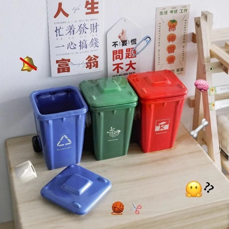 سلة المهملات الإبداعية كوب قهوة من السيراميك هدية حمراء مضحكة لهدية عيد ميلاد الأصدقاء #3