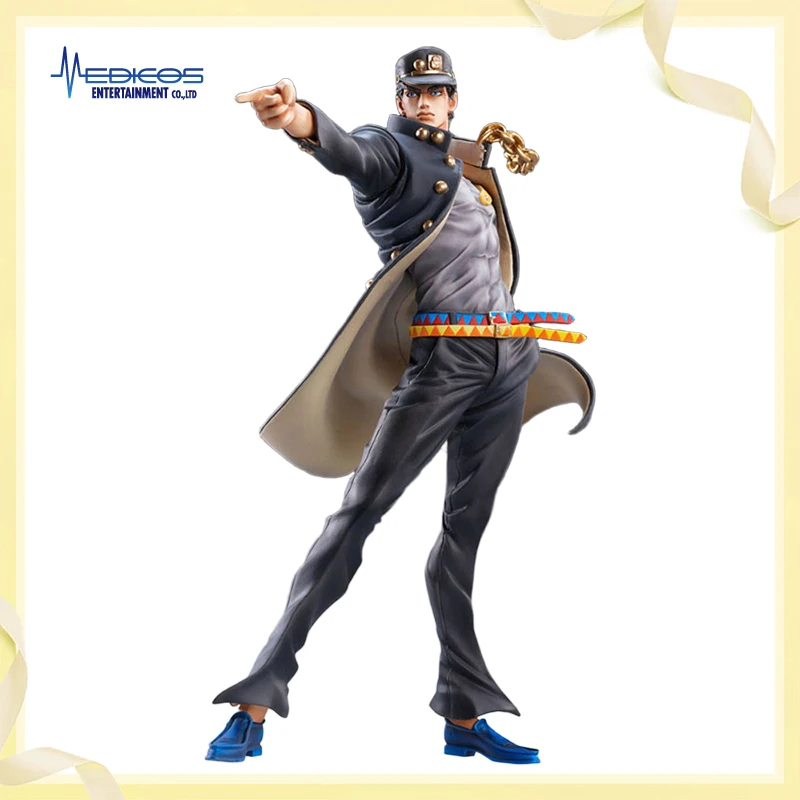 

In Stock Original Medicos Entertainment Statue Legend (#14) Jojo No Kimyou Na Bouken Stardust Crusaders Kujo Jotaro Toys Model