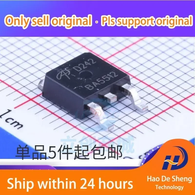 

10 шт./лот AOD242 54A 40V TO252 D242 Новый оригинальный товар в наличии