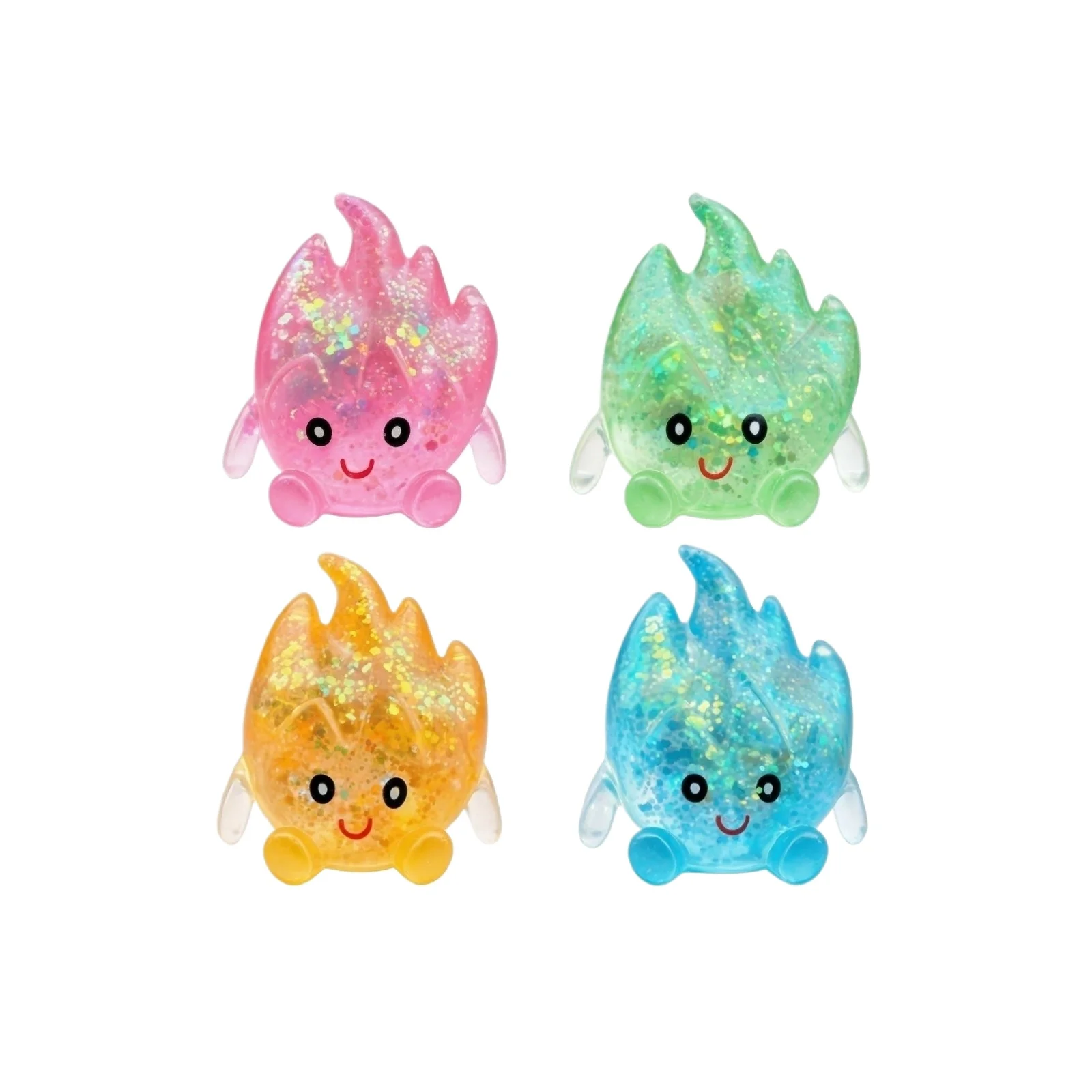 Novidade: Bola Anti-stress de Pitaya Macia e Elástica com Glitter, Brinquedo Fidget Engraçado para Adultos, Presente de Pegadinha para o Dia das Mentiras
