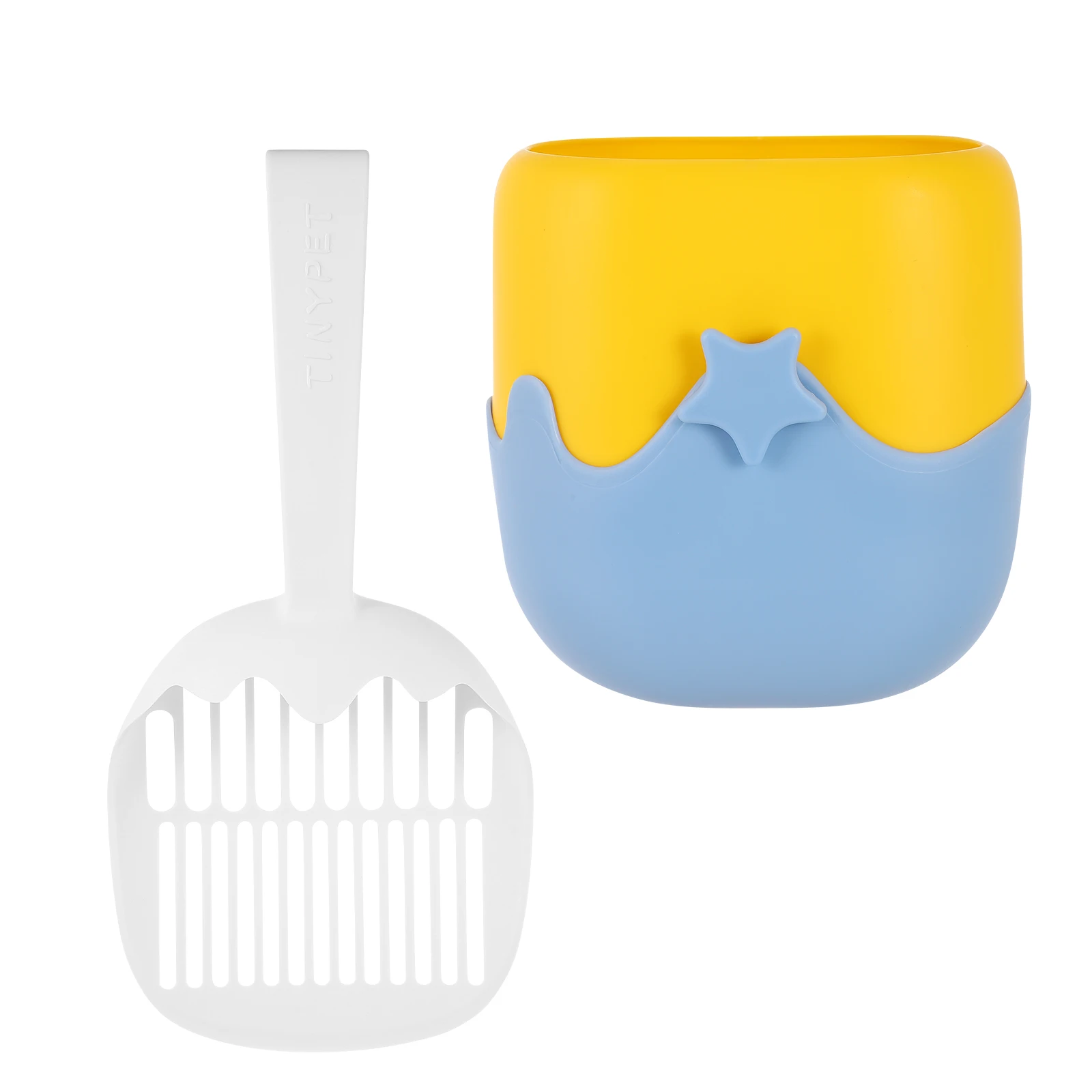 

Cat Litter Scoop Set PP Material Shovel Holder Fine Craftsmanship Durable Practical Pet Store Home Use Easy Clean Compact Size