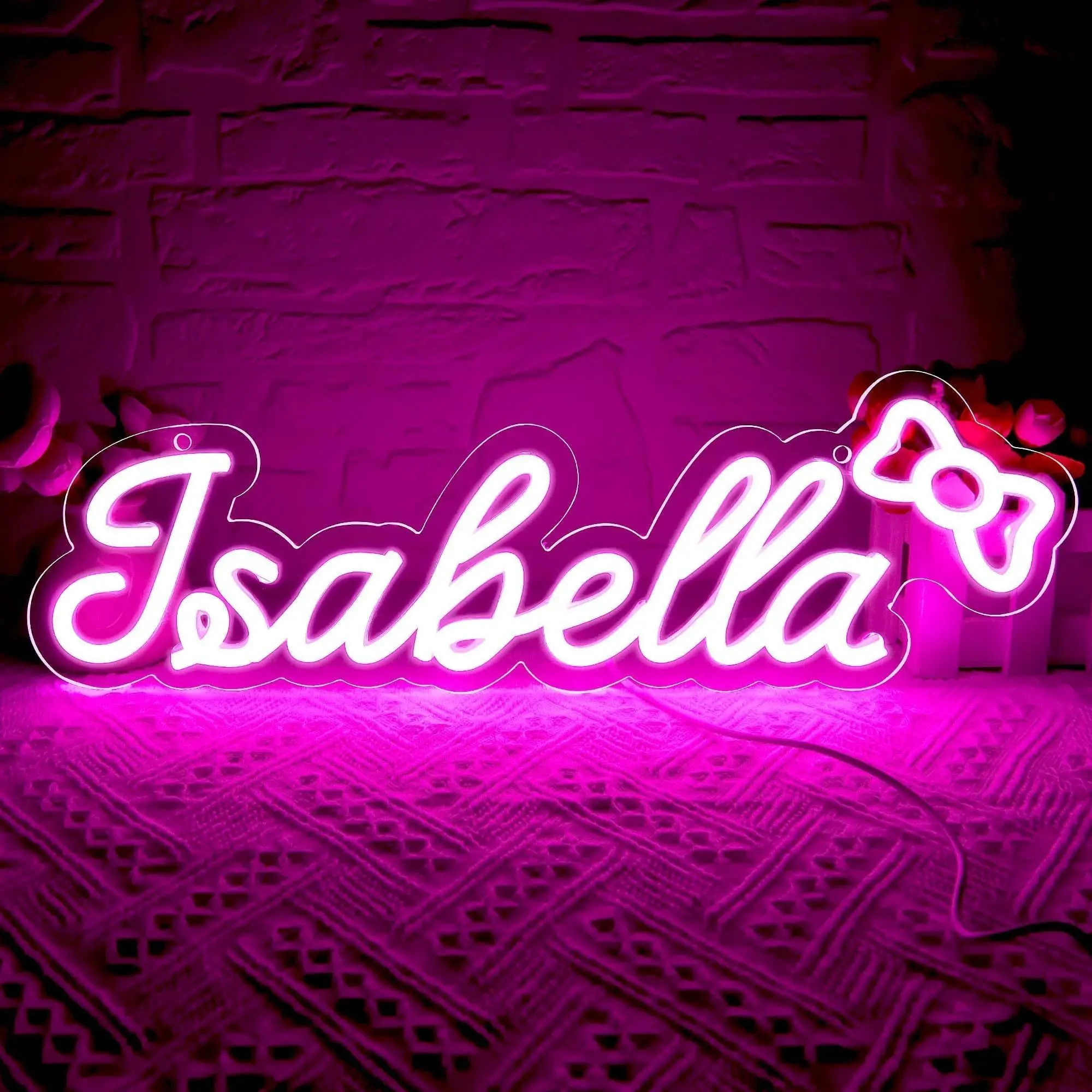 

Isabella's Delight LED Neon, USB Powered Dimmable LED Neon for Game Rooms, Men's Caves, Party Wall Decorations