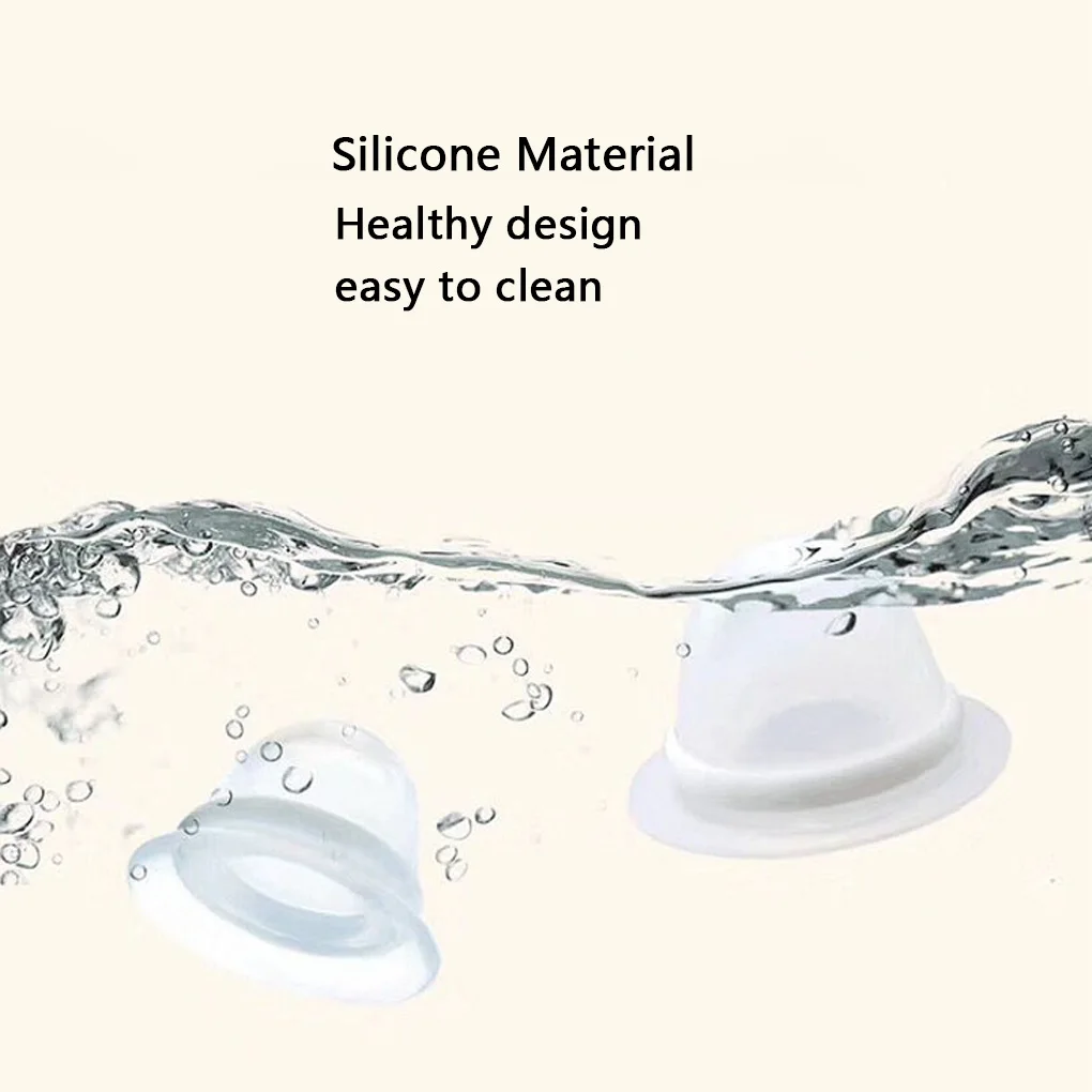 2pcs Silicone Nipple Sucking Corrector Pregnant Women Flat Retraction Puller Breast Shaper