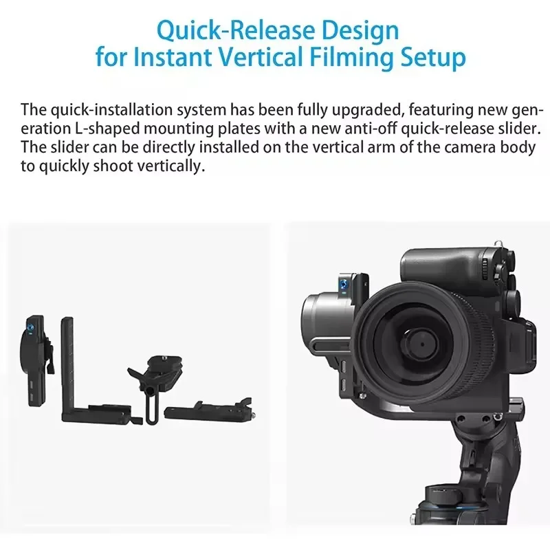 

FeiyuTech SCORP 2 Kit Camera Gimbal Stabiliser Touchscreen Built-in AI Tracker for Mirrorless DSLR Camera scorp Upgraded