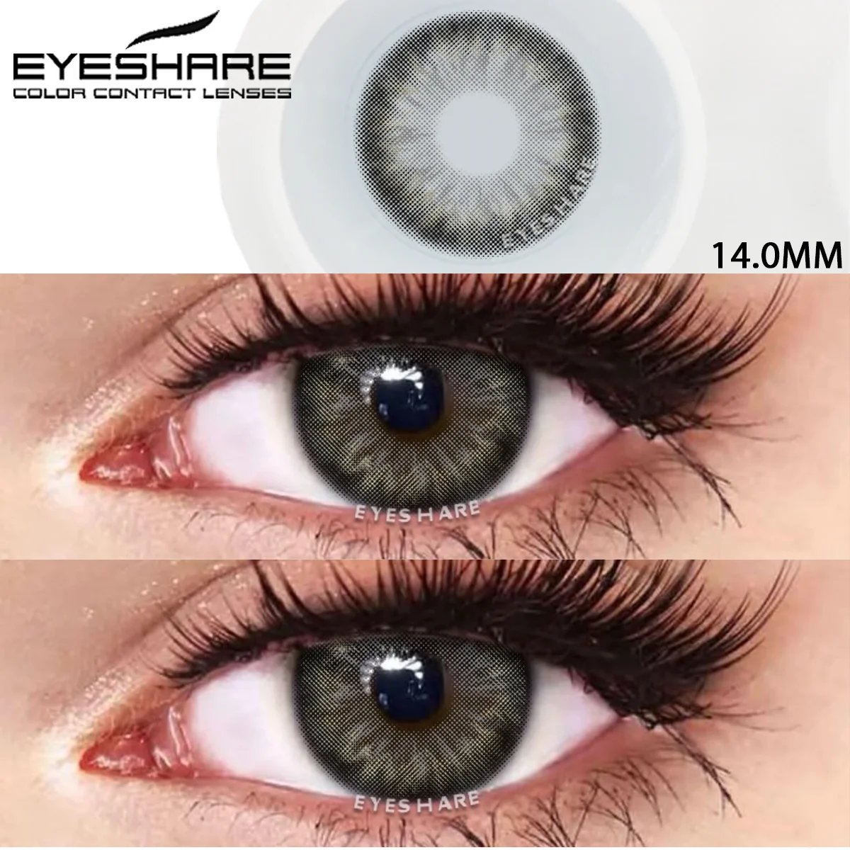 EYESHARE 1 Pair Color Contact Lenses for Eyes Blue Eye Color Lenses Natural Colored Pupils for Eyes Green Lenses Eye Contacts