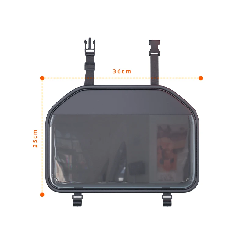New Car Seat Back Organizer Hanging Backseat Storage Bag Touch Screen Tablet Holder Protector for Kids Children Car Accessories - view 6