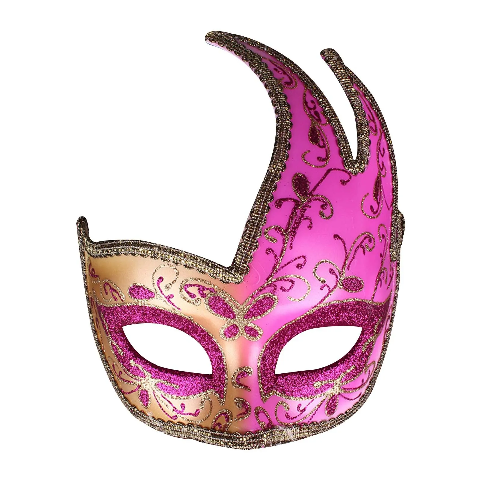 Masquerade Mask For Men Women Vintage Exclusive Sequins Venetian Musical Party Accessory Mardi Gras Mask Unique Eye Masks