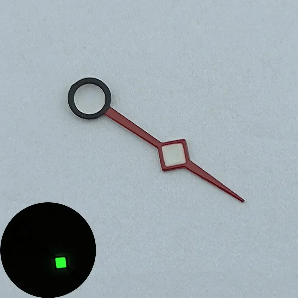 NH34 second hands Watch hands needles Green luminous watch accessories watch pointers replacements MOD parts