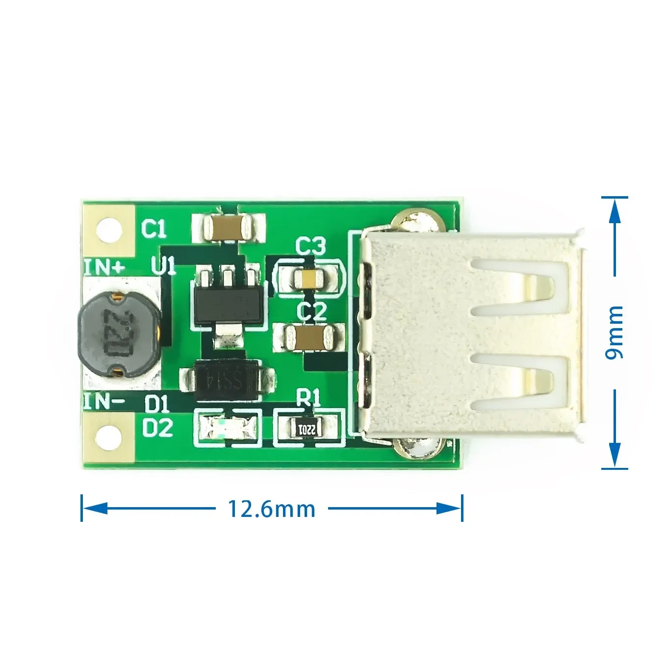 DC-DC booster Voltage regulator power module battery booster plate 0.9V~5V 5V mobile power boost