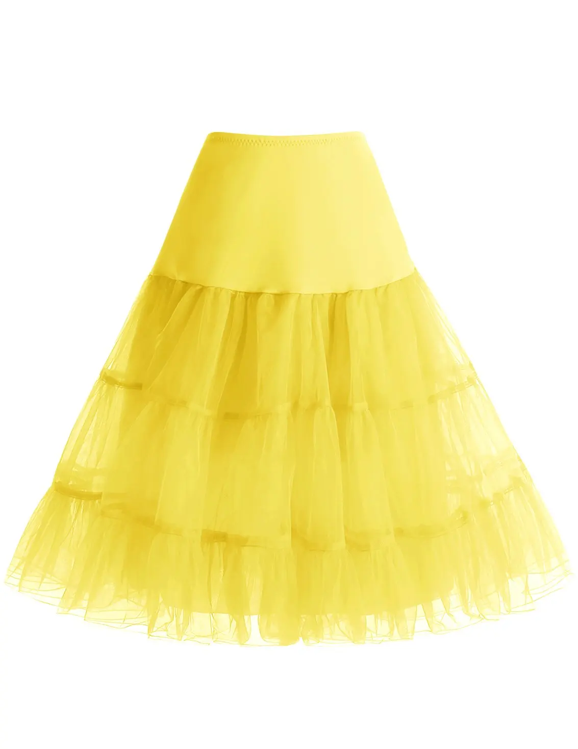 Women's 50s Petticoat Skirt Vintage  Wedding Bride Bridal Tutu Crinoline Underskirt