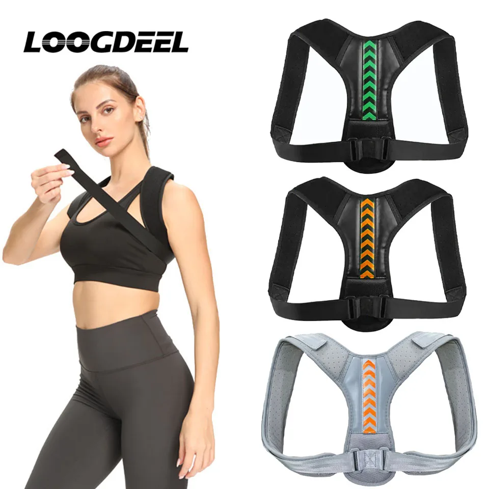 Adjustable Posture Corrector Back Support Strap Brace Shoulder Spine Support Lumbar Guard Posture Orthopedic Belts Men Women