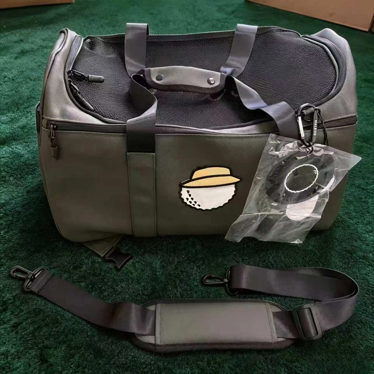 Dustproof Waterproof Golf Bag Multifunctional Large Capacity Equipment Storage Duffle Handbag Backpack Men Women