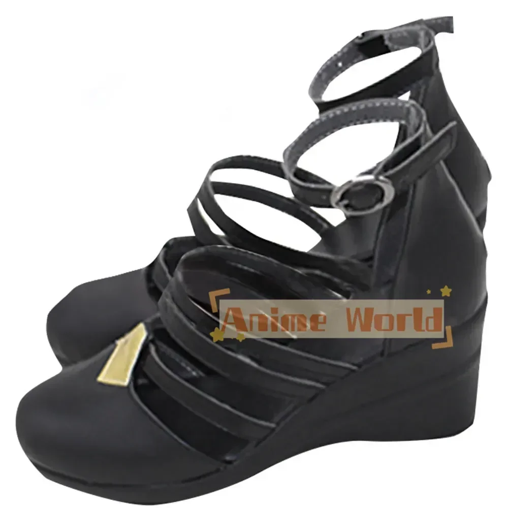 เฟทแกรนด์ออร์เดอร์ แคสเตอร์ เมเดีย ลิลลี่ แบล็คคอสเพลย์รองเท้าสั่งทำพิเศษฮาโลวีนอุปกรณ์ประกอบฉากปาร์ตี้คาร์นิวัล