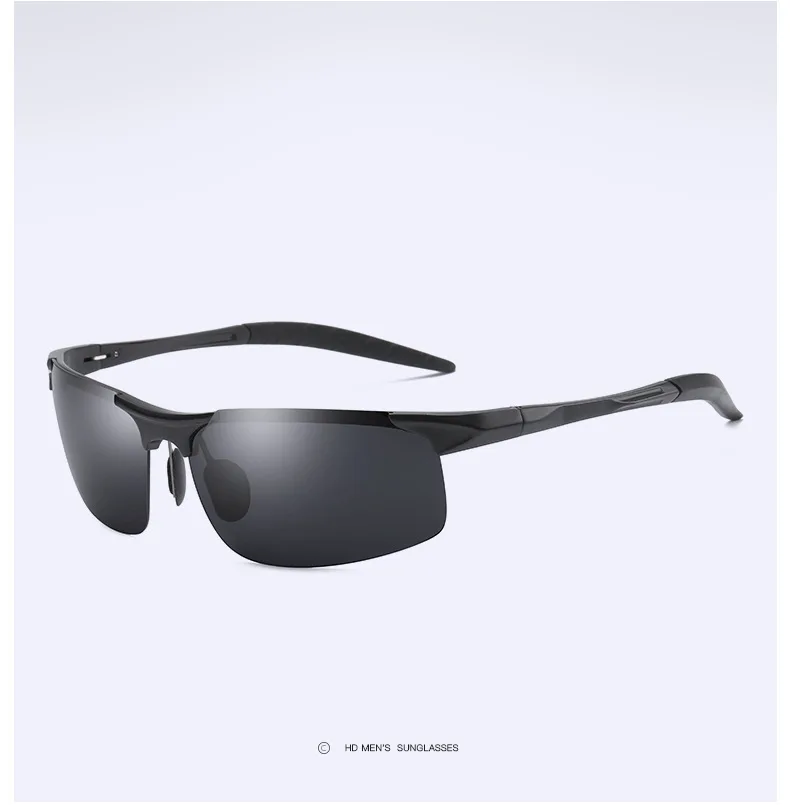 3PCS HD Polarisierte Radfahren Sport Schutzbrille Männer Im Freien Sonnenbrille Lauf Brillen Aluminium Magnesium Brille – Detail 9