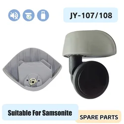 For Samsonite JY-107 JY-108 Luggage Wheel Replacement Parts Luggage Wheels Suitable For Rough Terrain Durable 360° Swivel Wheels