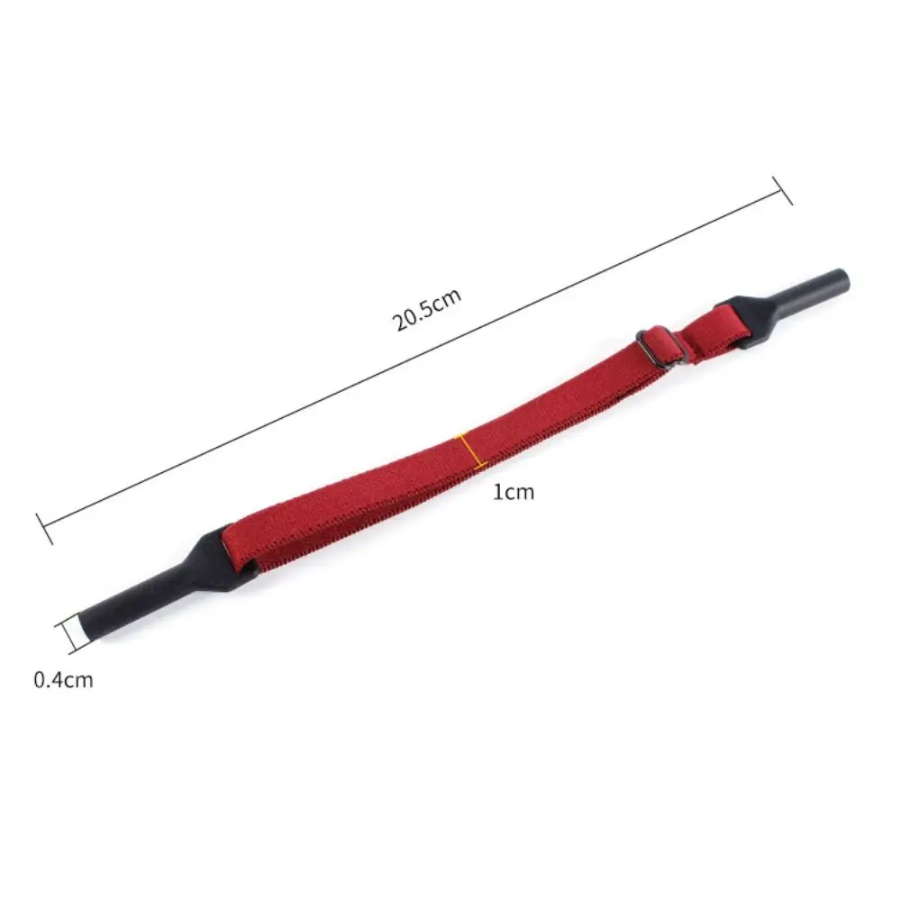 Non-Slip Fixo Lanyard Elastic Glasses Strap, Destacável, Ajustável, Neck Strap, Eyewear Acessórios, Sports Sunglasses Corda