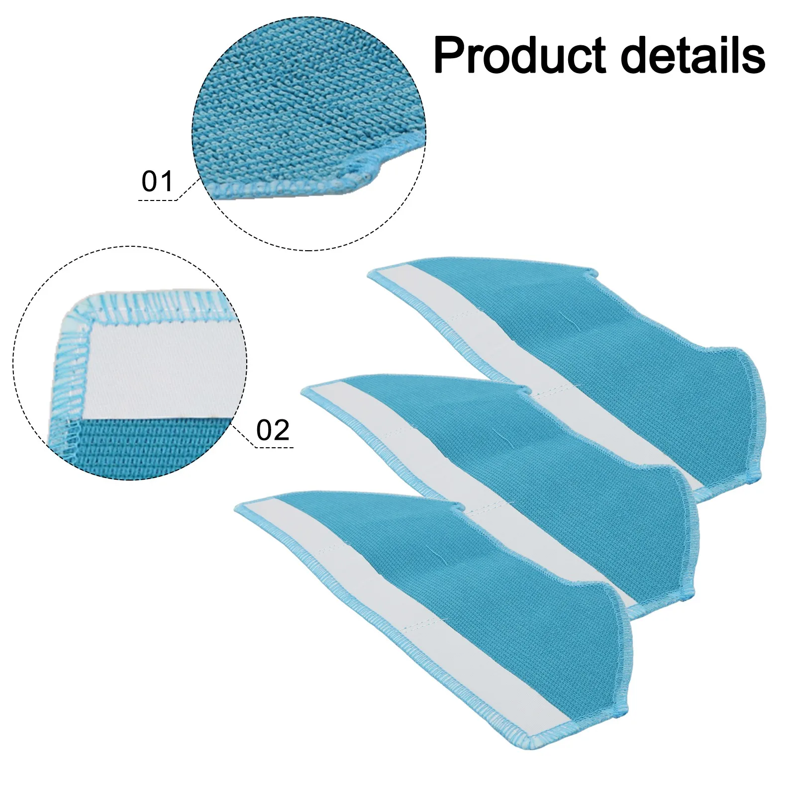 For BObsweep For Dustin / For Ultra-Vision Dust Bags Mop Pads for kit Vacuum Cleaner Cleaning Household Appliances