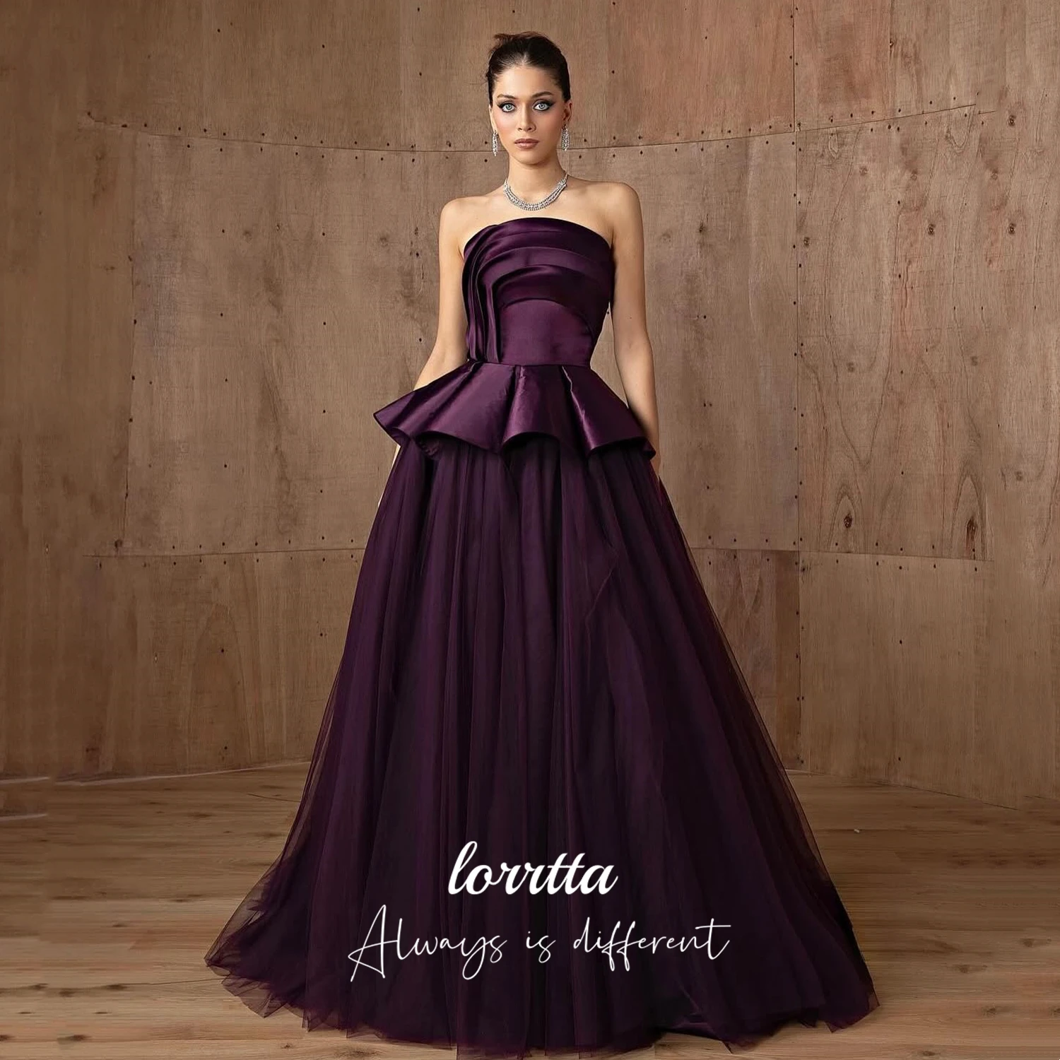 

Lorrtta Customized Evening Dress Special Occasion Dress Luxury Dresses 2025 Woman Elegant Womens Dresses Purple Prom Dresses