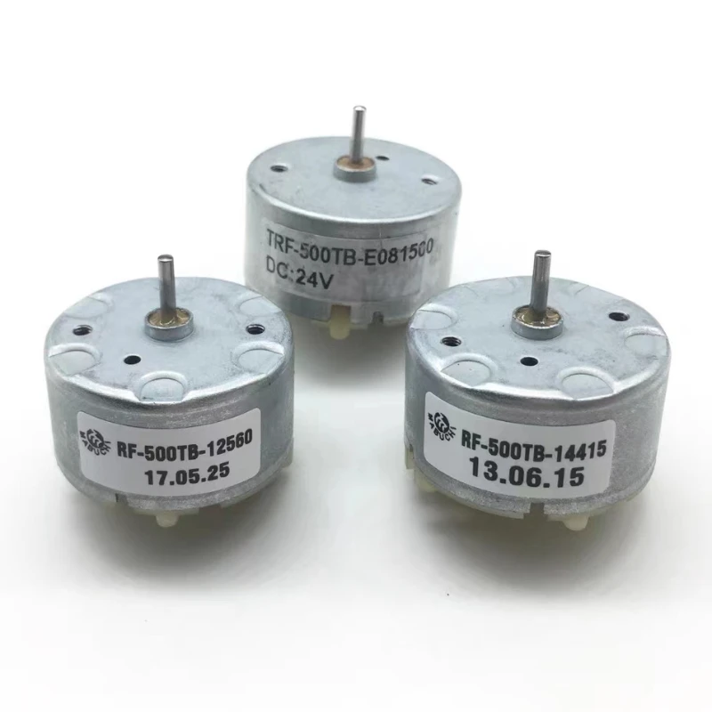 1PC Micro DC Motor RF-500TB 12560 14415 18280 Mini Micro  Metal Electric Motor for Fragrance dispenser Humidifier Motor