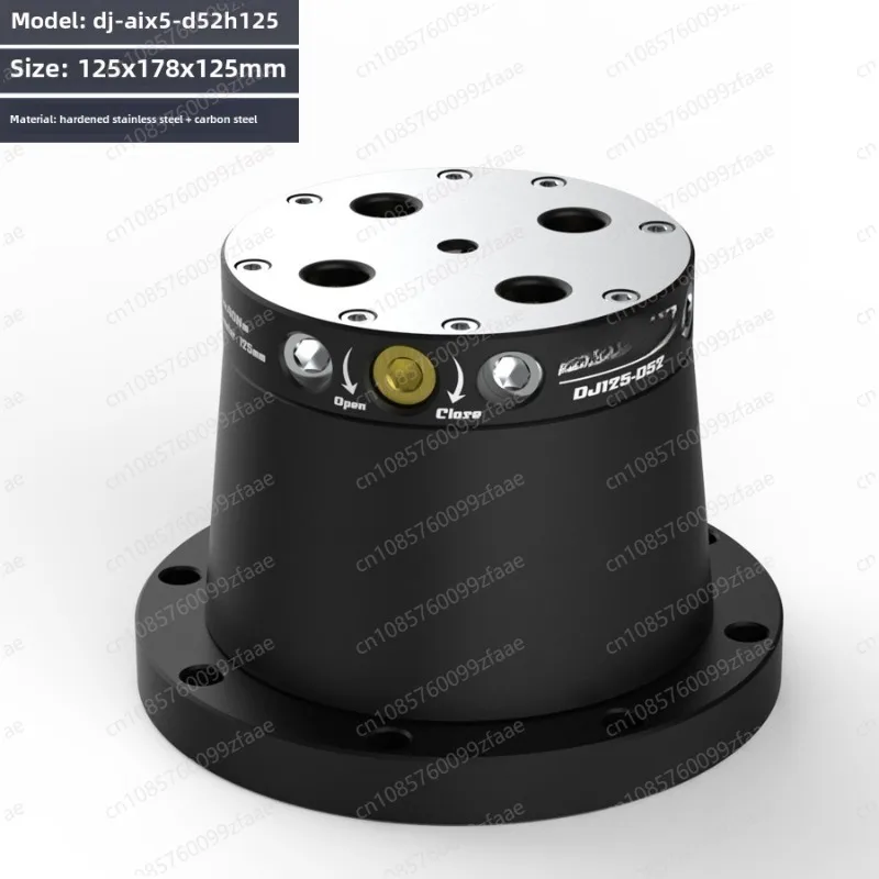 DJ-AIX5-D52-H43 4-5 axis clamp self-centering mirror positive with zero point quick change four axis L block bridge