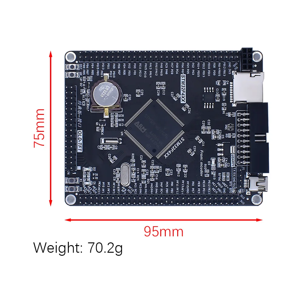 STM32F407ZET6 STM32F407ZGT6 STM32F407 STM32 System ARM Core Board Development Board F407 Cortex-M4 Single-Chip Learning Board