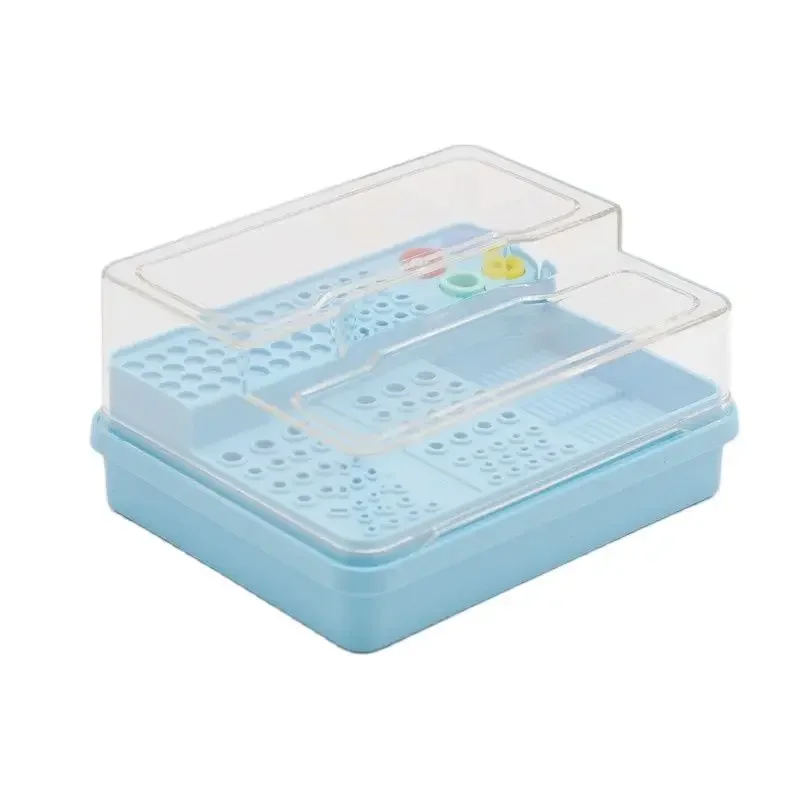 

91 Holes Dental Endo Storage & Disinfection Box Case EndoBurs Files Instrument for Dentist Lab