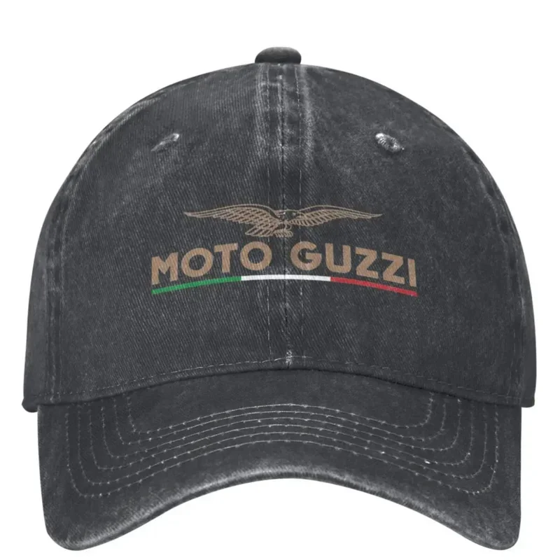 Y2K race Moto Guzzi Eagle motorcycle motor cross baseball merchandise distressed snapback dad hat men women caps