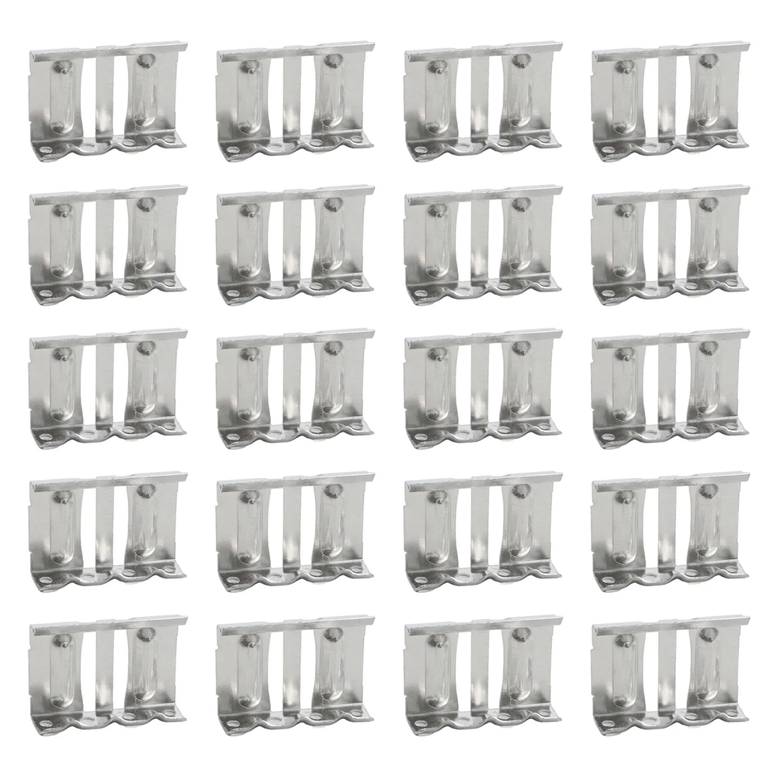 

20pcs 30/33/35/40mm Aluminum Alloy Water Guide Clip Solar Photovoltaic Module Mud Drainage Buckle Water Guide Clamp ﻿