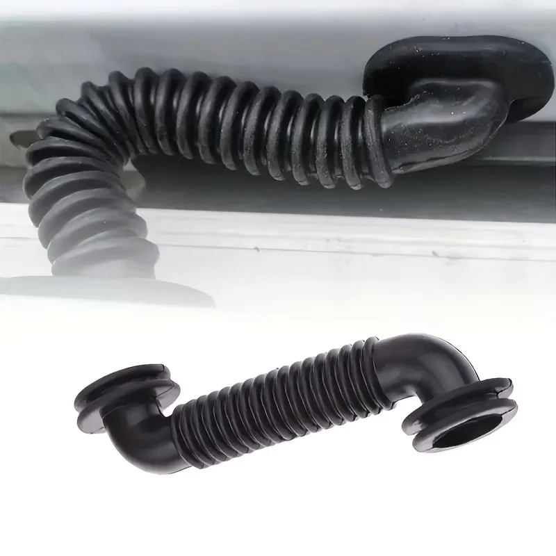1PC 25 Car Wire Harness Door Tube Dust-proof Threading Protection Tube Black Rubber Tube