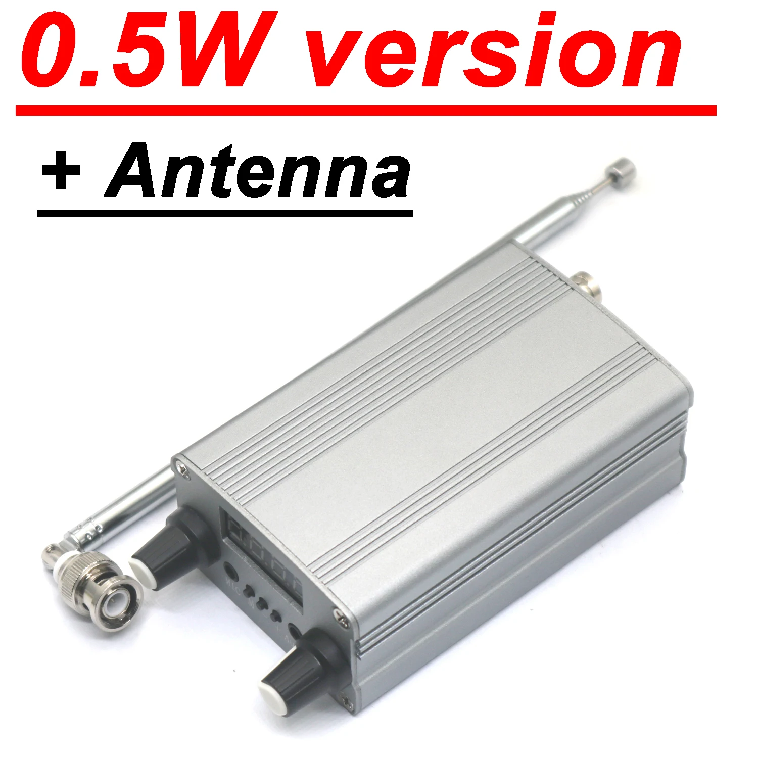 DYKBmetered 0,5 W/5 W Wireless FM Sender LED Digital Stereo FM Sender FÜR Broadcast Campus Radio Station Auto kirche Kino Theater 4
