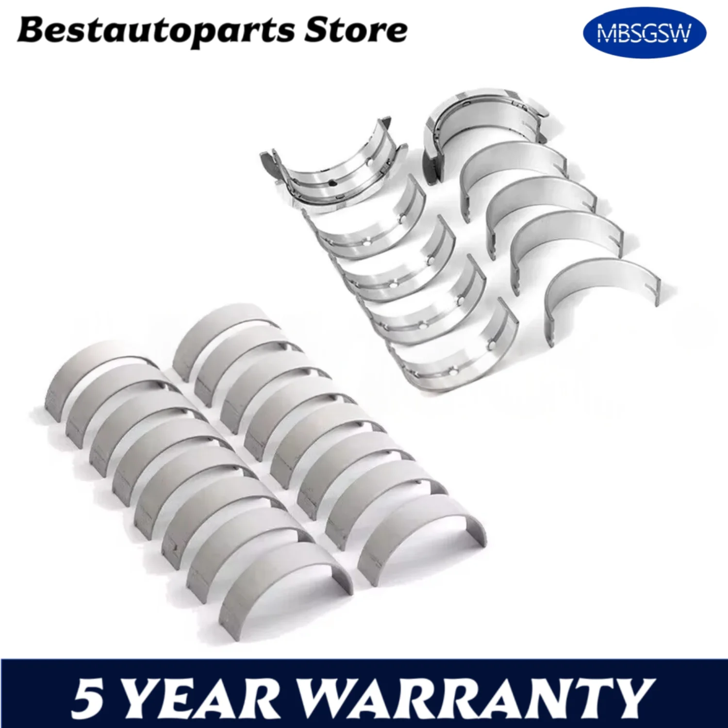 

Engine Crankshaft main Connnecting Rod Bearing For BMW 4.4 T 4.4T V8 N63 N63B44 S63B44 550i 650i 750i 6 7 X5 X6 Albana B5 B6 B7