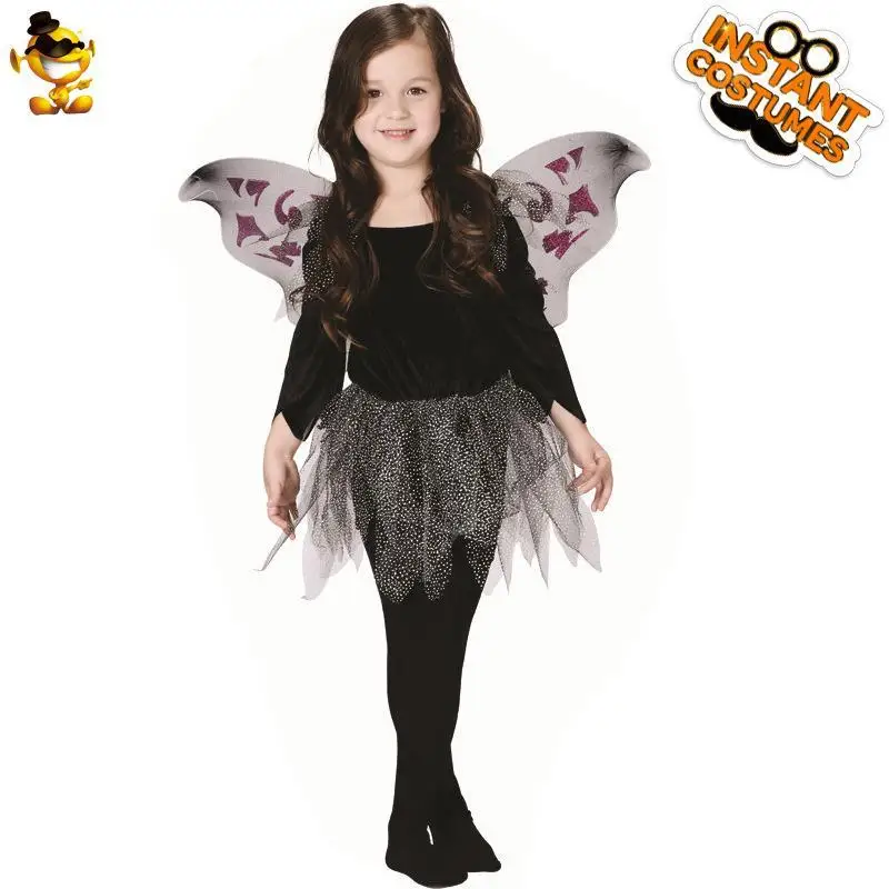 

Детский костюм феи на Хэллоуин, ролевой фестиваль, костюм принцессы, пышная юбка, наряд для косплея для девочек