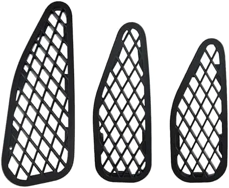 

Hood Air Vent Cover for Cruiser 2007-2021 - 3Pcs Black