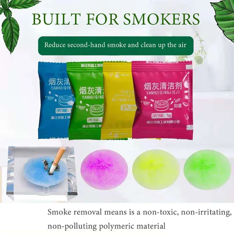 NEW Car Water Soluble Film Smoke Extinguishing Sand and Ash Cleaning Agent To Remove Smoke Odor Prevent Fly Ash Auto Accessories