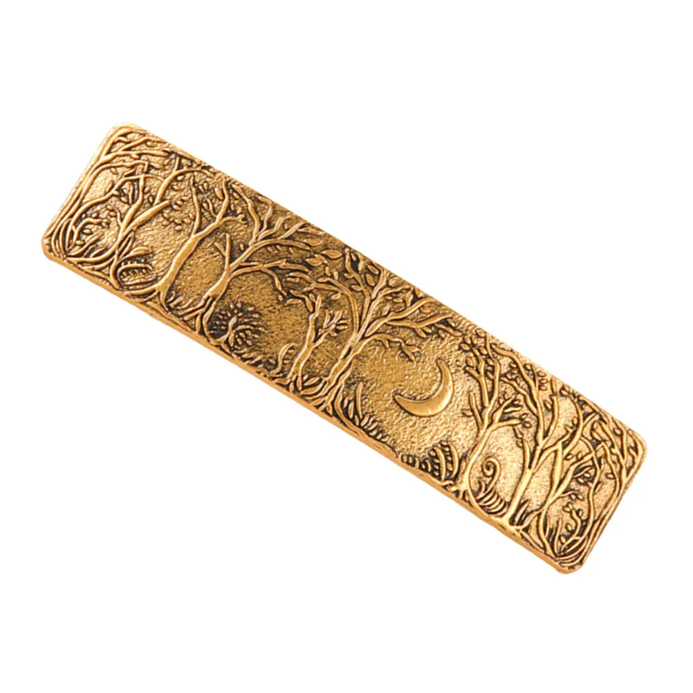 

Elegant Clip Metal Vintage Barrette for Women Retro Hairpin Decorative Accessory Perfect for Wedding Party