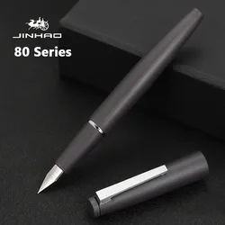 Jinhao 80 Fountain Pen Luxury Elegant Pens EF F 0.3MM Extra Fine Nib Writing Pens Stationery Student Office School Supplies
