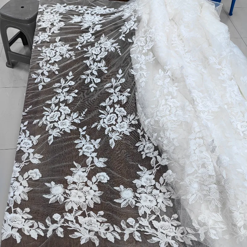 newly-designed-mesh-embroidered-sequined-lace-fabric-perfect-for-wedding-gowns-kids'-clothes-and-handmade-curtain-decorations