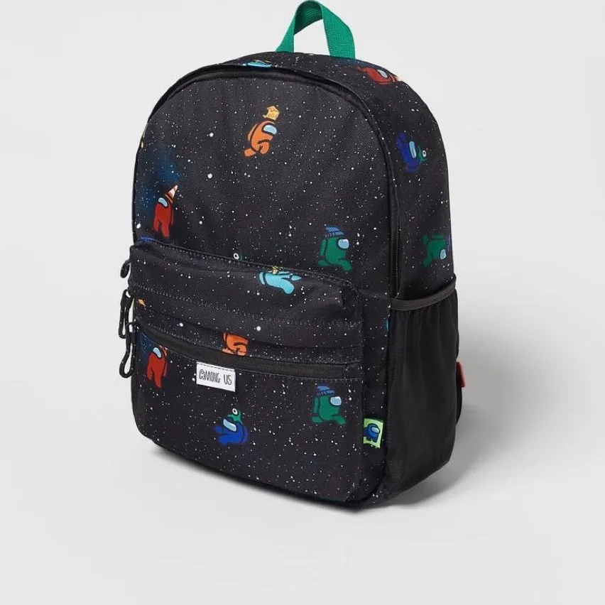 Za's New Children's Primary School Girls' Kindergarten Boys' Schoolbag Among U Print Backpack Fashion