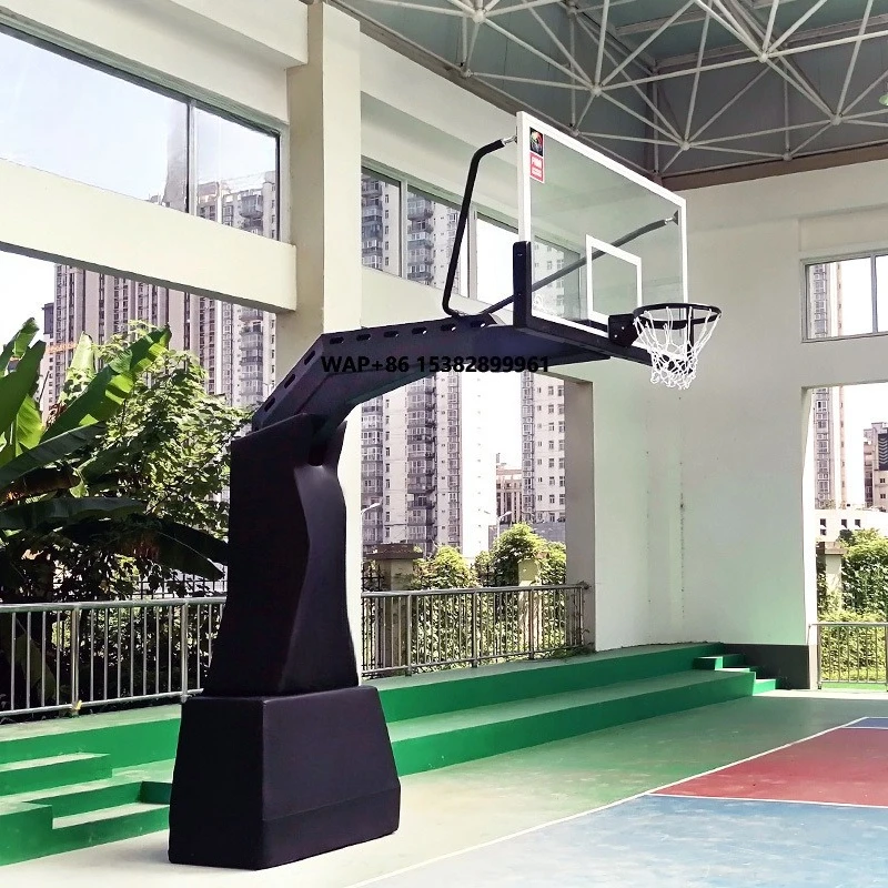 

FIBA Approved Professional Basketball Equipment Pro Level Inground Basketball Hoops 72inch Height Non-adjustable